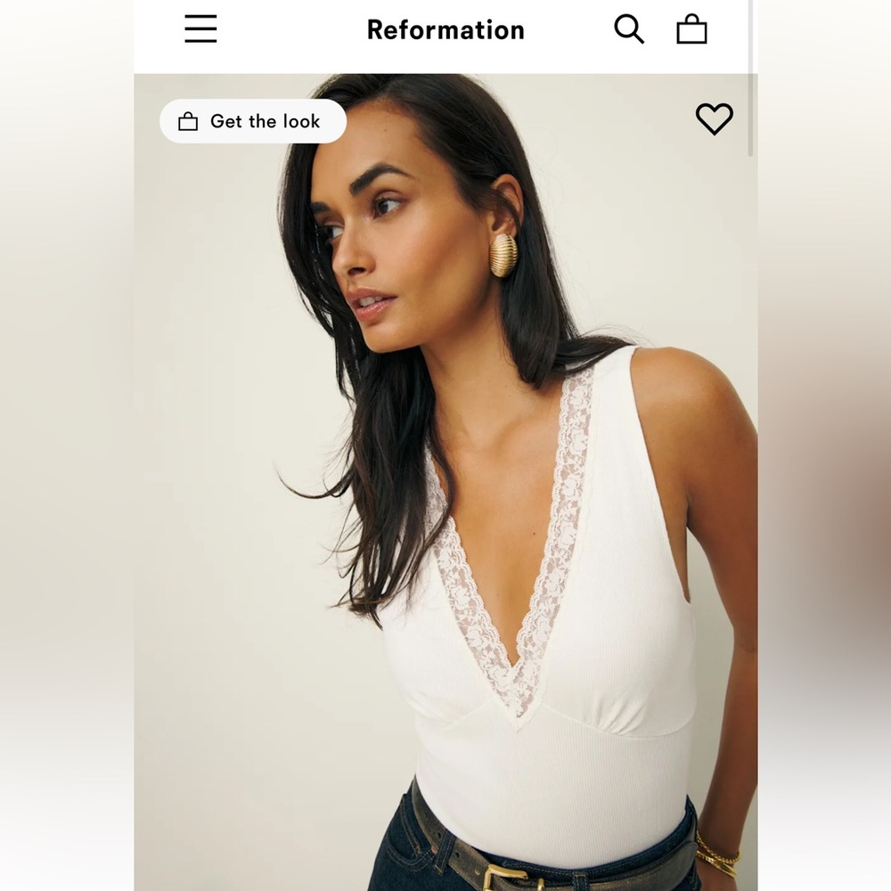 Reformation Lea Knit Tank